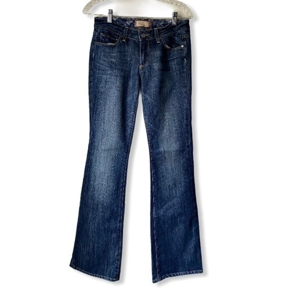 Paige boot cut blue jeans